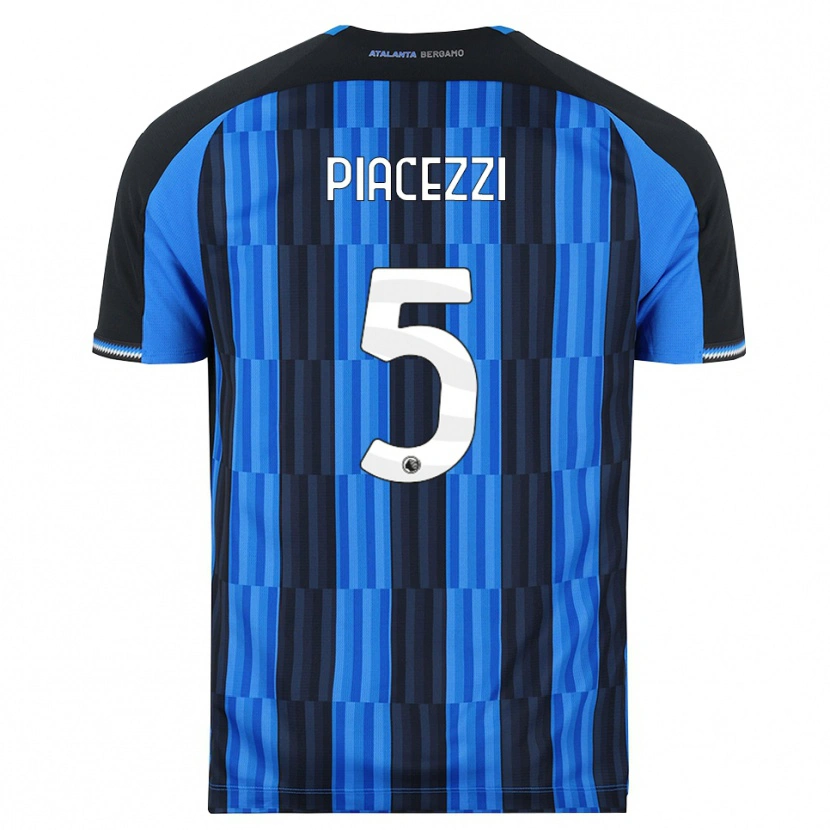 Danxen Mænd Eleonora Piacezzi #5 Blå Sort Rød Hjemmebane Spillertrøjer 2026/27 Trøje T-Shirt