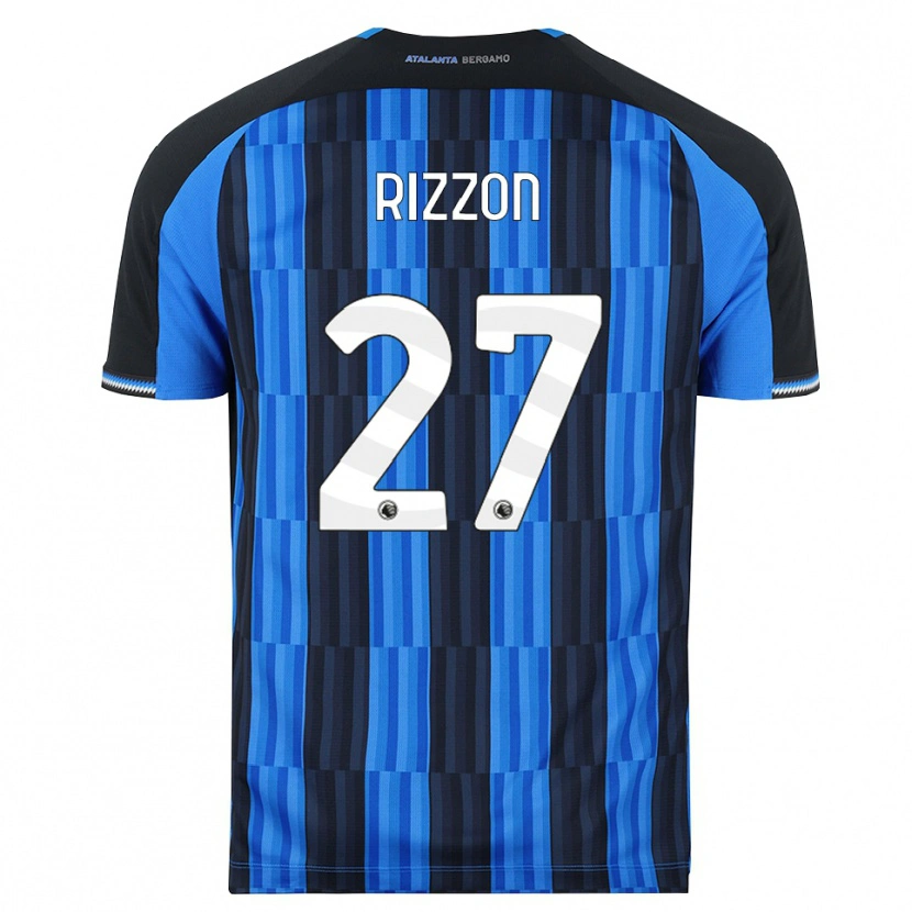Danxen Mænd Giulia Rizzon #27 Blå Sort Rød Hjemmebane Spillertrøjer 2026/27 Trøje T-Shirt