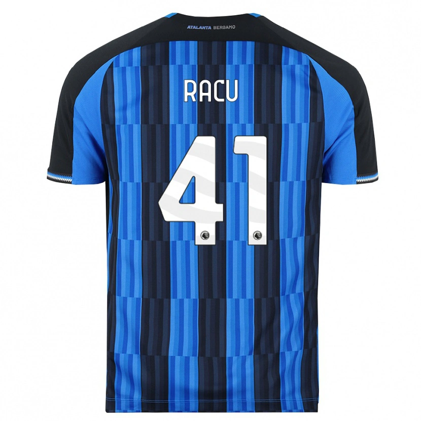 Danxen Mænd Andrei Racu #41 Blå Sort Rød Hjemmebane Spillertrøjer 2026/27 Trøje T-Shirt