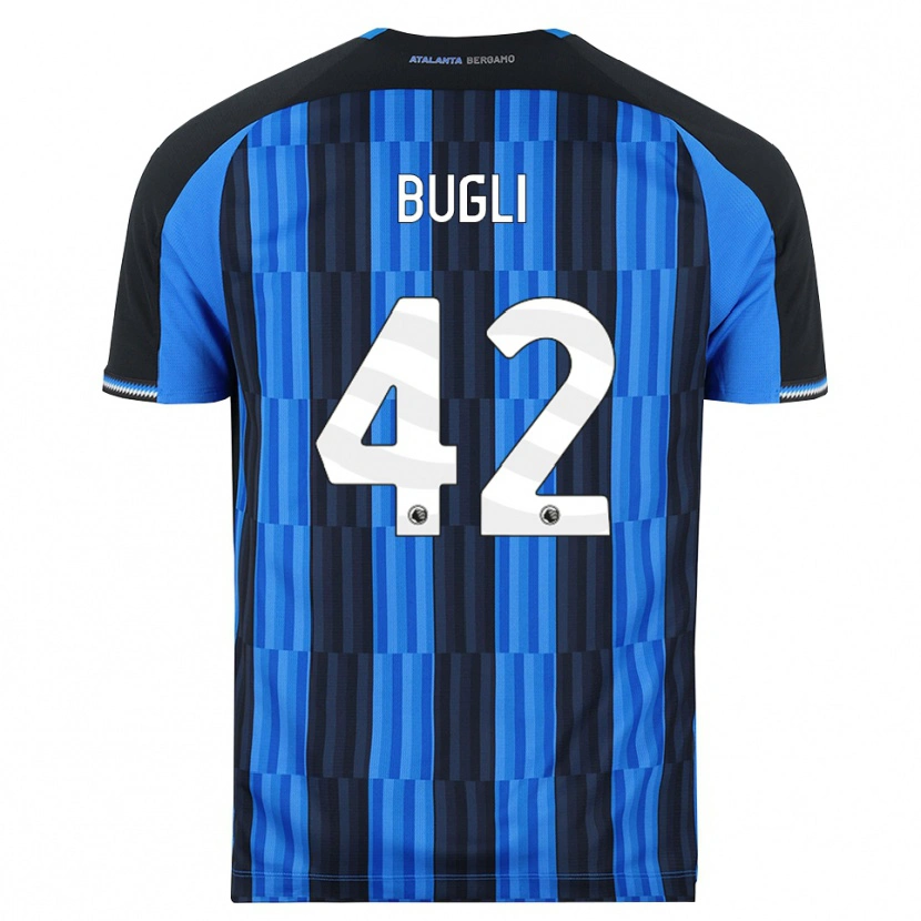 Danxen Mænd Gabriel Bugli #42 Blå Sort Rød Hjemmebane Spillertrøjer 2026/27 Trøje T-Shirt