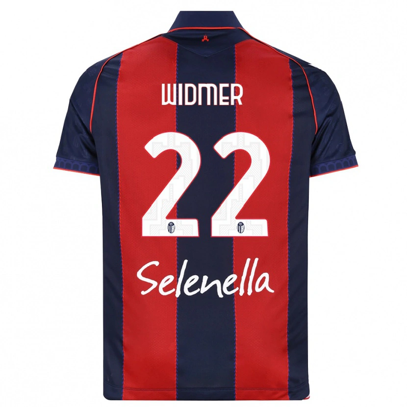 Danxen Mænd Renato Widmer D’autilia #22 Kongelig Blå Rød Hvid Hjemmebane Spillertrøjer 2026/27 Trøje T-Shirt