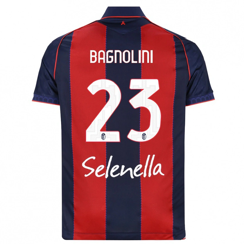 Danxen Mænd Nicola Bagnolini #23 Kongelig Blå Rød Hvid Hjemmebane Spillertrøjer 2026/27 Trøje T-Shirt
