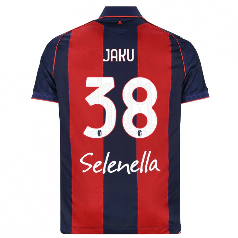 Danxen Mænd Jordi Jaku #38 Kongelig Blå Rød Hvid Hjemmebane Spillertrøjer 2026/27 Trøje T-Shirt