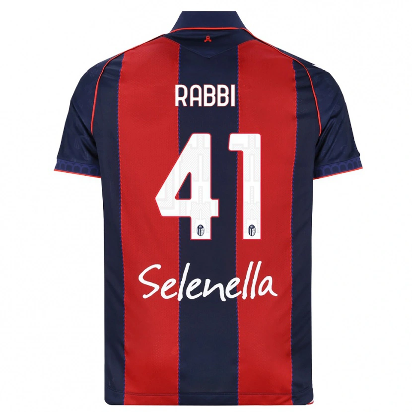 Danxen Mænd Giovanni Rabbi #41 Kongelig Blå Rød Hvid Hjemmebane Spillertrøjer 2026/27 Trøje T-Shirt