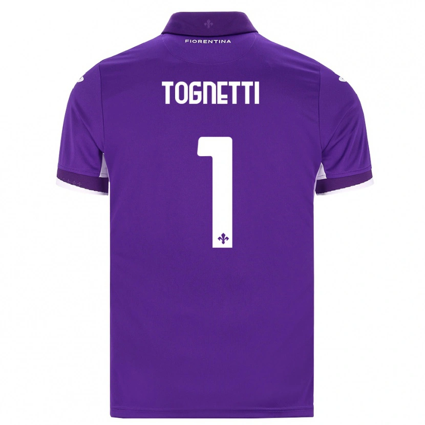 Danxen Mænd Laerte Tognetti #1 Lilla Hvid Pink Hjemmebane Spillertrøjer 2026/27 Trøje T-Shirt