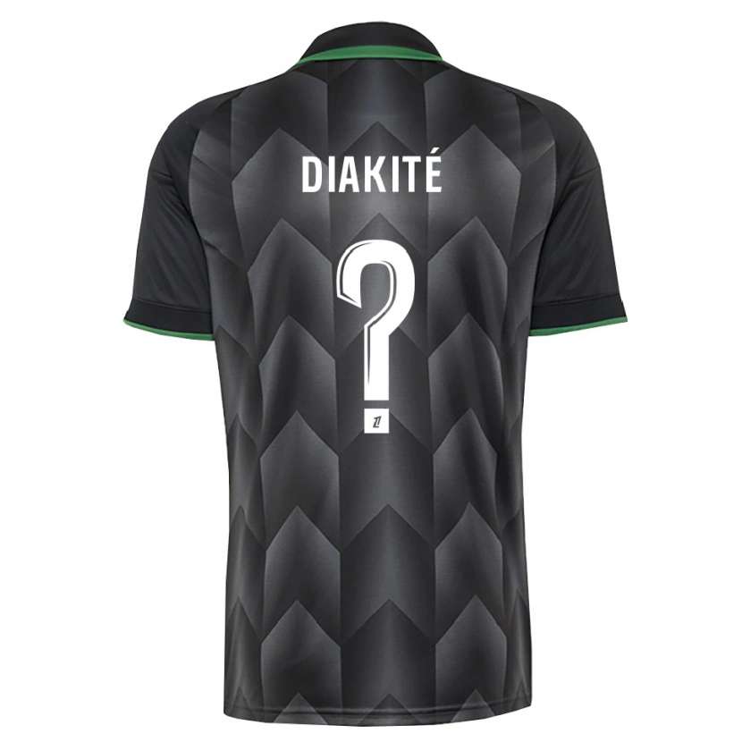 Danxen Mænd Boubacar Diakité #0 Hvid Sort Grøn Udebane Spillertrøjer 2026/27 Trøje T-Shirt