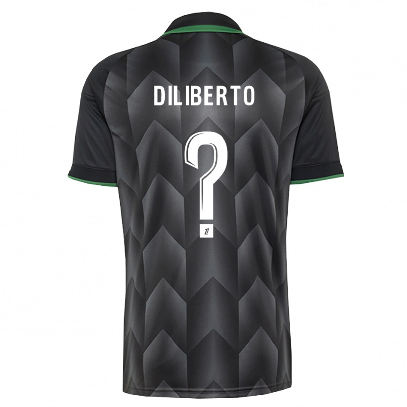 Danxen Mænd Noah Diliberto #0 Hvid Sort Grøn Udebane Spillertrøjer 2026/27 Trøje T-Shirt