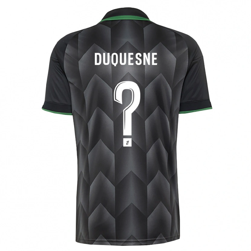 Danxen Mænd Elsa Duquesne #0 Hvid Sort Grøn Udebane Spillertrøjer 2026/27 Trøje T-Shirt