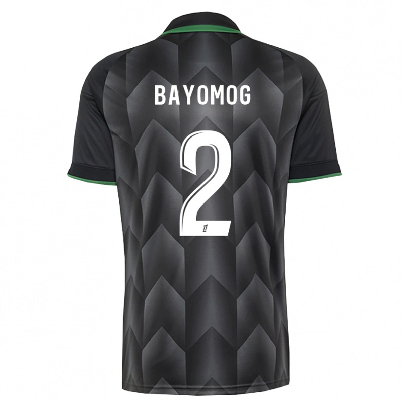 Danxen Mænd Hugo Bayomog #2 Hvid Sort Grøn Udebane Spillertrøjer 2026/27 Trøje T-Shirt