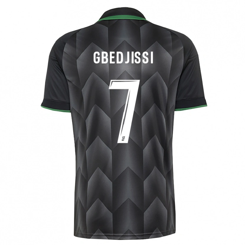 Danxen Mænd Aude Gbedjissi #7 Hvid Sort Grøn Udebane Spillertrøjer 2026/27 Trøje T-Shirt