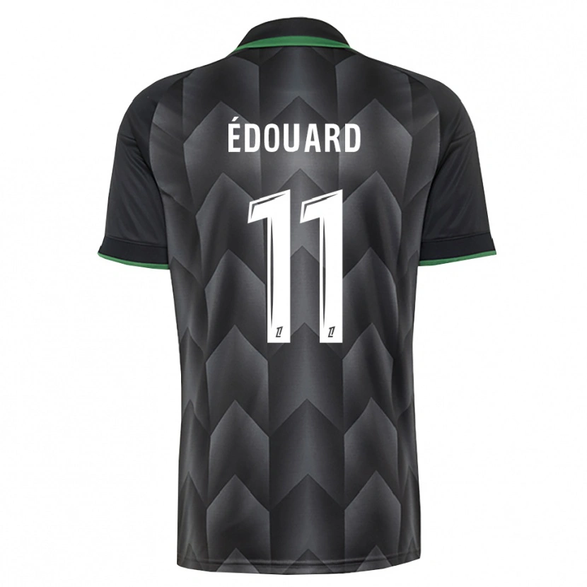 Danxen Mænd Odsonne Édouard #11 Hvid Sort Grøn Udebane Spillertrøjer 2026/27 Trøje T-Shirt