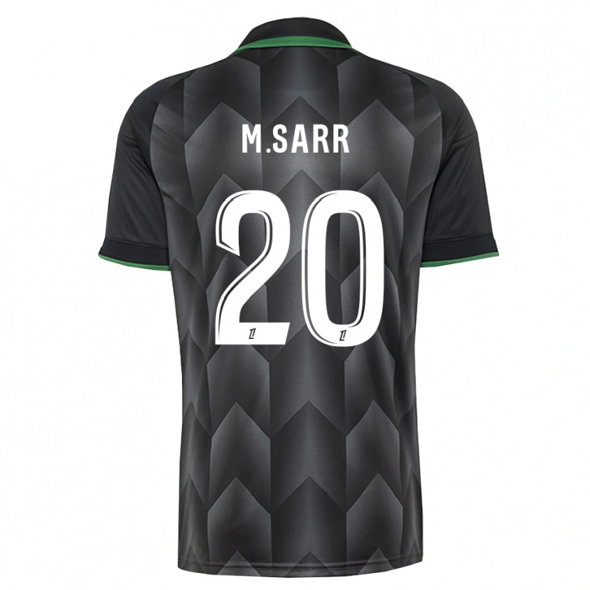 Danxen Mænd Malang Sarr #20 Hvid Sort Grøn Udebane Spillertrøjer 2026/27 Trøje T-Shirt