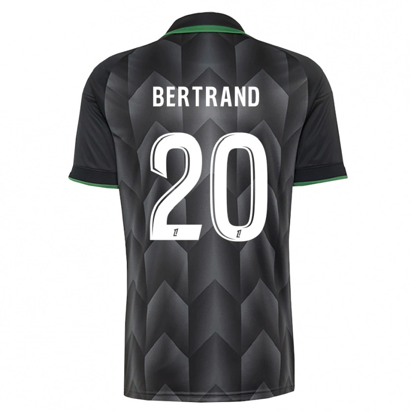 Danxen Mænd Clara Bertrand #20 Hvid Sort Grøn Udebane Spillertrøjer 2026/27 Trøje T-Shirt