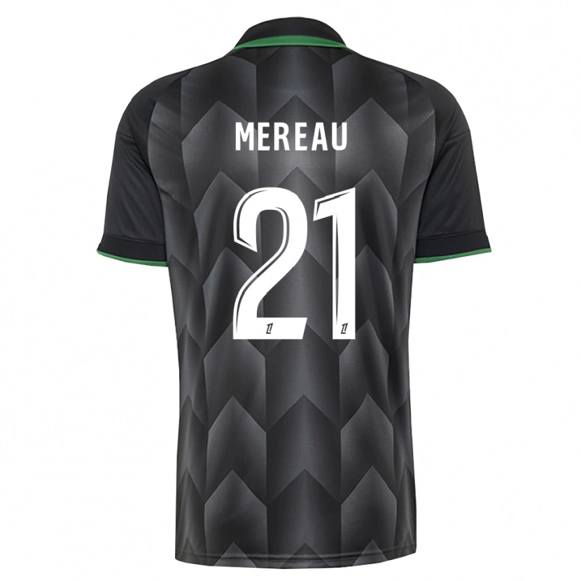 Danxen Mænd Alizée Mereau #21 Hvid Sort Grøn Udebane Spillertrøjer 2026/27 Trøje T-Shirt