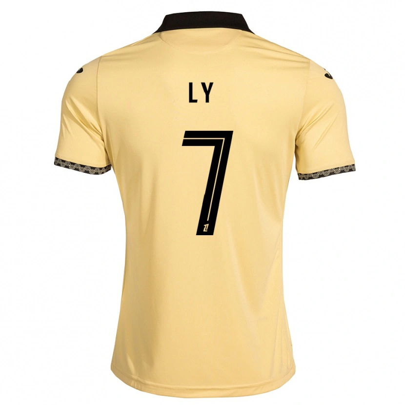 Danxen Mænd Mactar Ly #7 Navajohvid Sort Udebane Spillertrøjer 2026/27 Trøje T-Shirt