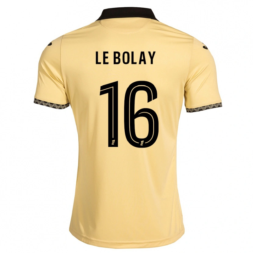 Danxen Mænd Malo Le Bolay #16 Navajohvid Sort Udebane Spillertrøjer 2026/27 Trøje T-Shirt