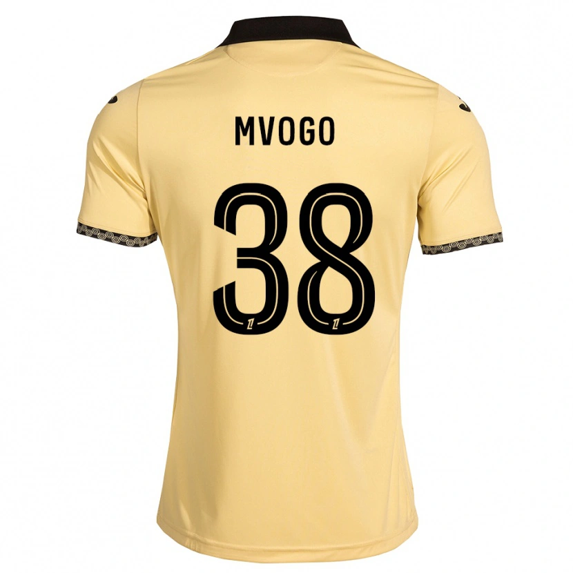 Danxen Mænd Yvon Mvogo #38 Navajohvid Sort Udebane Spillertrøjer 2026/27 Trøje T-Shirt