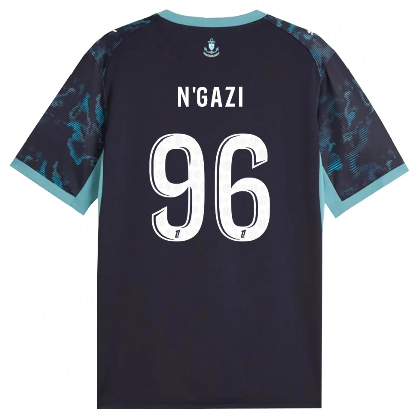 Danxen Mænd Chloé N'gazi #96 Bleg Turkis Hvid Sort Udebane Spillertrøjer 2026/27 Trøje T-Shirt