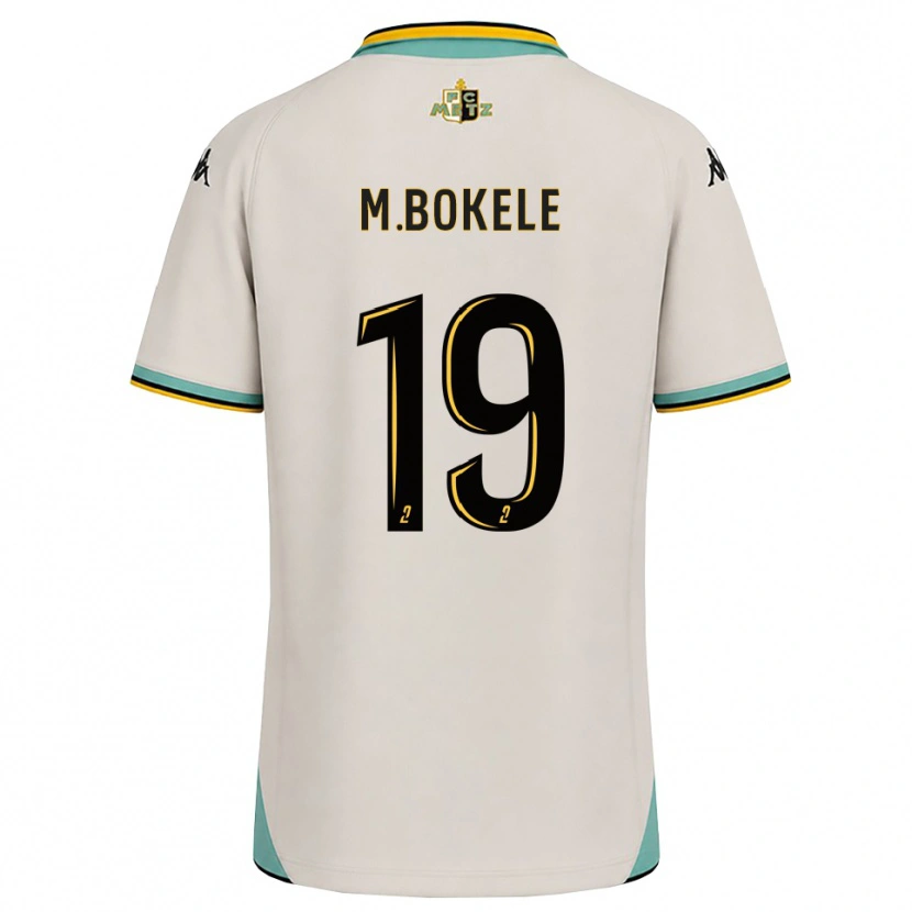 Danxen Mænd Morgan Bokele #19 Blomsterhvid Sort Udebane Spillertrøjer 2026/27 Trøje T-Shirt