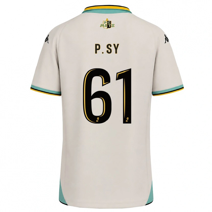 Danxen Mænd Pape Sy #61 Blomsterhvid Sort Udebane Spillertrøjer 2026/27 Trøje T-Shirt