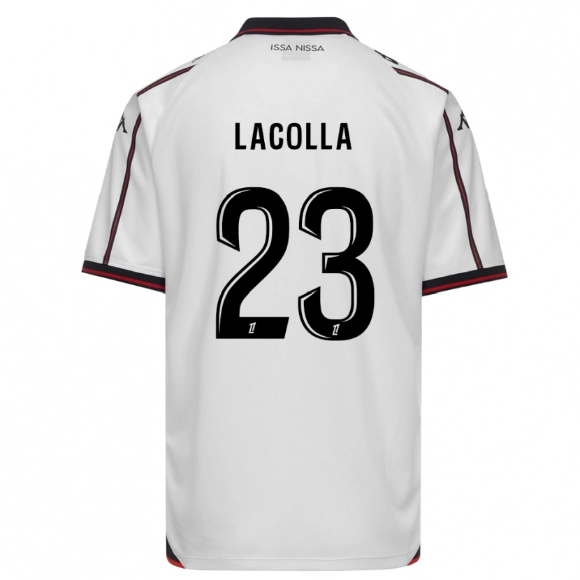 Danxen Mænd Mellie Lacolla #23 Sort Hvid Udebane Spillertrøjer 2026/27 Trøje T-Shirt