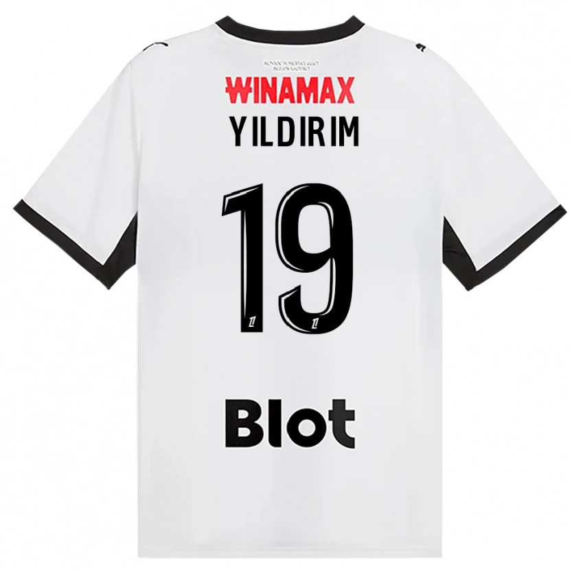 Danxen Mænd Bertuğ Yıldırım #19 Sort Hvid Rød Udebane Spillertrøjer 2026/27 Trøje T-Shirt