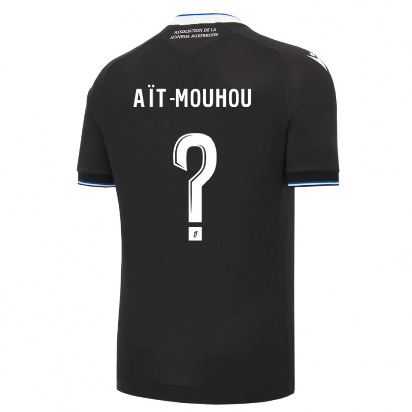 Danxen Mænd Chaïma Aït-Mouhou #0 Sort Blå Hvid Udebane Spillertrøjer 2026/27 Trøje T-Shirt