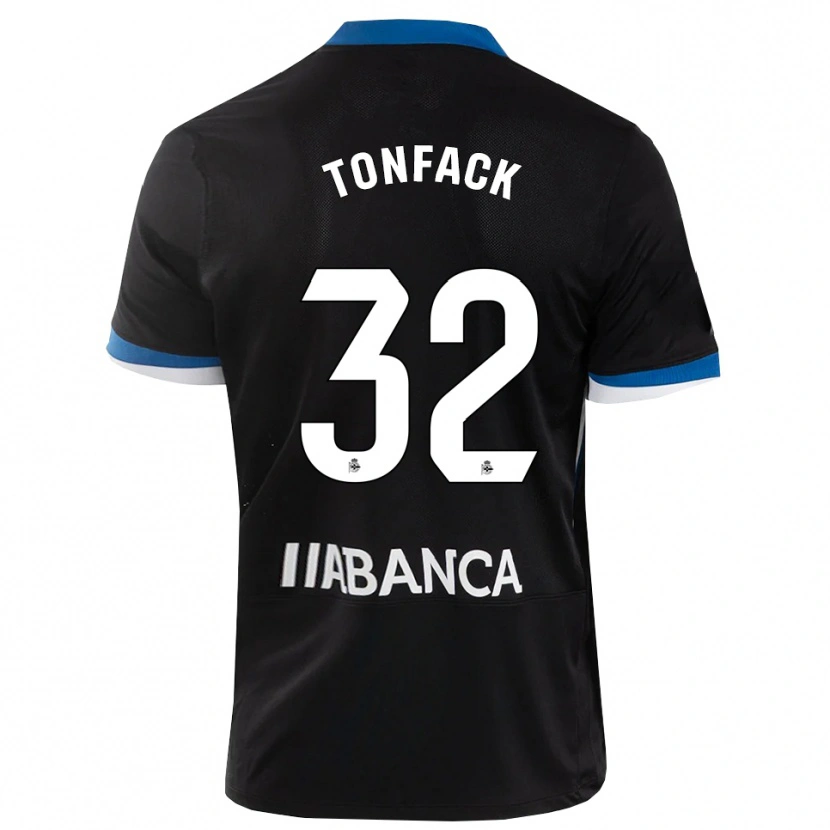Danxen Mænd Bil Nsongo #32 Sort Blå Hvid Udebane Spillertrøjer 2026/27 Trøje T-Shirt