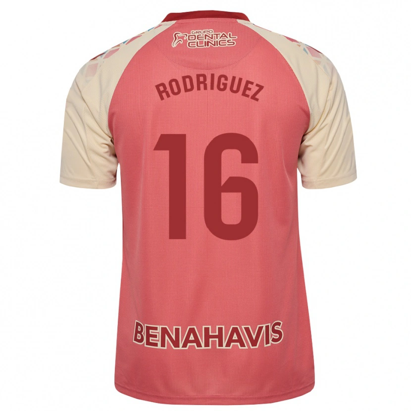 Danxen Mænd Genaro Rodríguez #16 Lys Pink Rød Blå Udebane Spillertrøjer 2026/27 Trøje T-Shirt