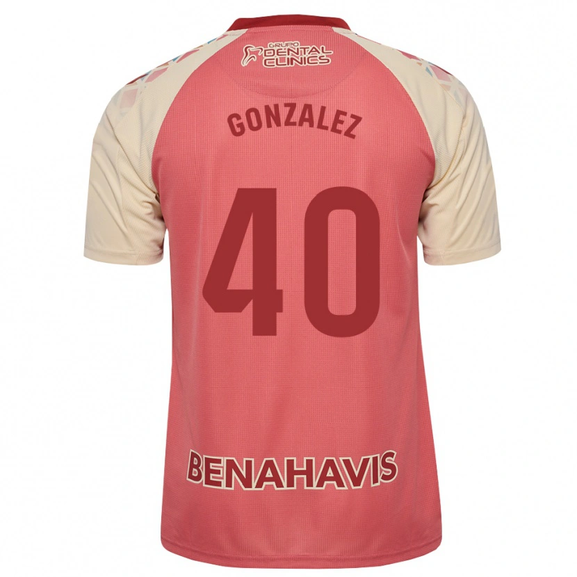 Danxen Mænd Carol González #40 Lys Pink Rød Blå Udebane Spillertrøjer 2026/27 Trøje T-Shirt
