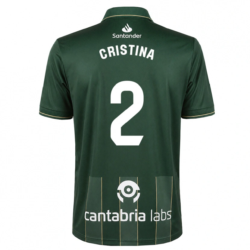 Danxen Mænd Cristina Muñoz García #2 Mørk Skifergrå Hvid Udebane Spillertrøjer 2026/27 Trøje T-Shirt