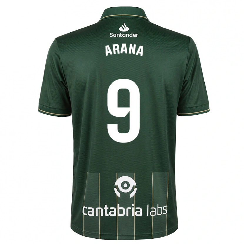Danxen Mænd Juan Carlos Arana #9 Mørk Skifergrå Hvid Udebane Spillertrøjer 2026/27 Trøje T-Shirt