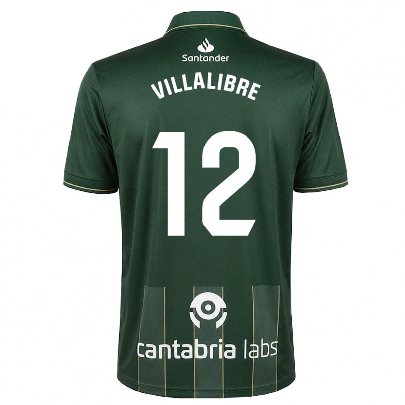 Danxen Mænd Asier Villalibre #12 Mørk Skifergrå Hvid Udebane Spillertrøjer 2026/27 Trøje T-Shirt