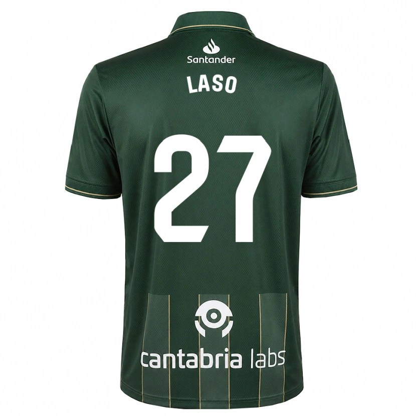 Danxen Mænd Alejandro Laso #27 Mørk Skifergrå Hvid Udebane Spillertrøjer 2026/27 Trøje T-Shirt