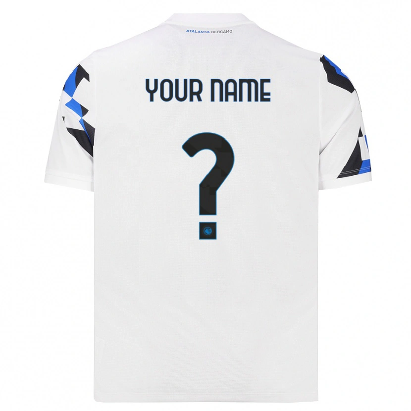Danxen Mænd Dit Navn #0 Hvid Rød Blå Udebane Spillertrøjer 2026/27 Trøje T-Shirt