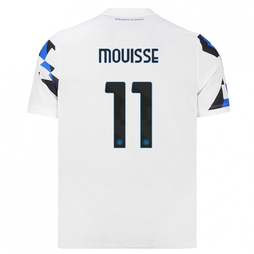 Danxen Mænd Giuseppe Mouisse #11 Hvid Rød Blå Udebane Spillertrøjer 2026/27 Trøje T-Shirt