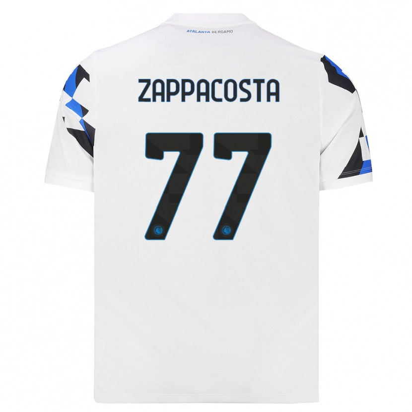 Danxen Mænd Davide Zappacosta #77 Hvid Rød Blå Udebane Spillertrøjer 2026/27 Trøje T-Shirt