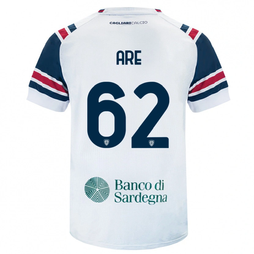 Danxen Mænd Emmanuele Are #62 Hvid Rød Grøn Udebane Spillertrøjer 2026/27 Trøje T-Shirt