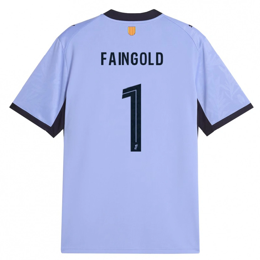 Danxen Mænd Abbie Faingold #1 Lilla Sort Tredje Sæt Spillertrøjer 2026/27 Trøje T-Shirt