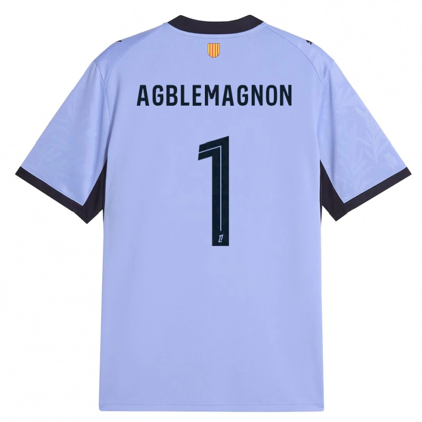 Danxen Mænd Jordan Agblemagnon #1 Lilla Sort Tredje Sæt Spillertrøjer 2026/27 Trøje T-Shirt