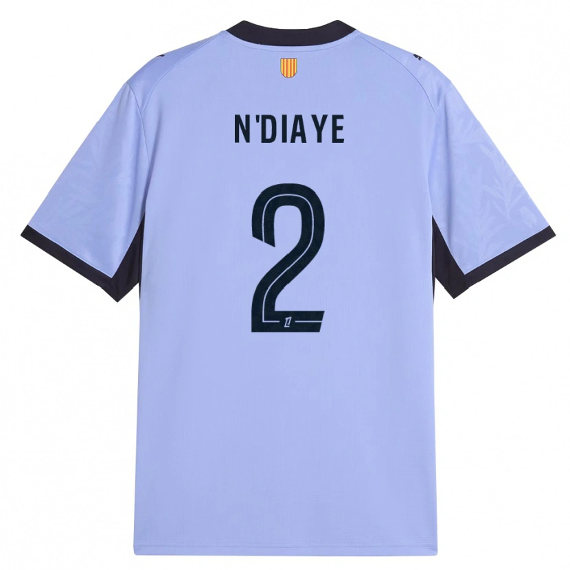 Danxen Mænd Osmane N'diaye #2 Lilla Sort Tredje Sæt Spillertrøjer 2026/27 Trøje T-Shirt