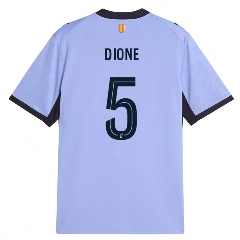 Danxen Mænd Babacar Dioné #5 Lilla Sort Tredje Sæt Spillertrøjer 2026/27 Trøje T-Shirt
