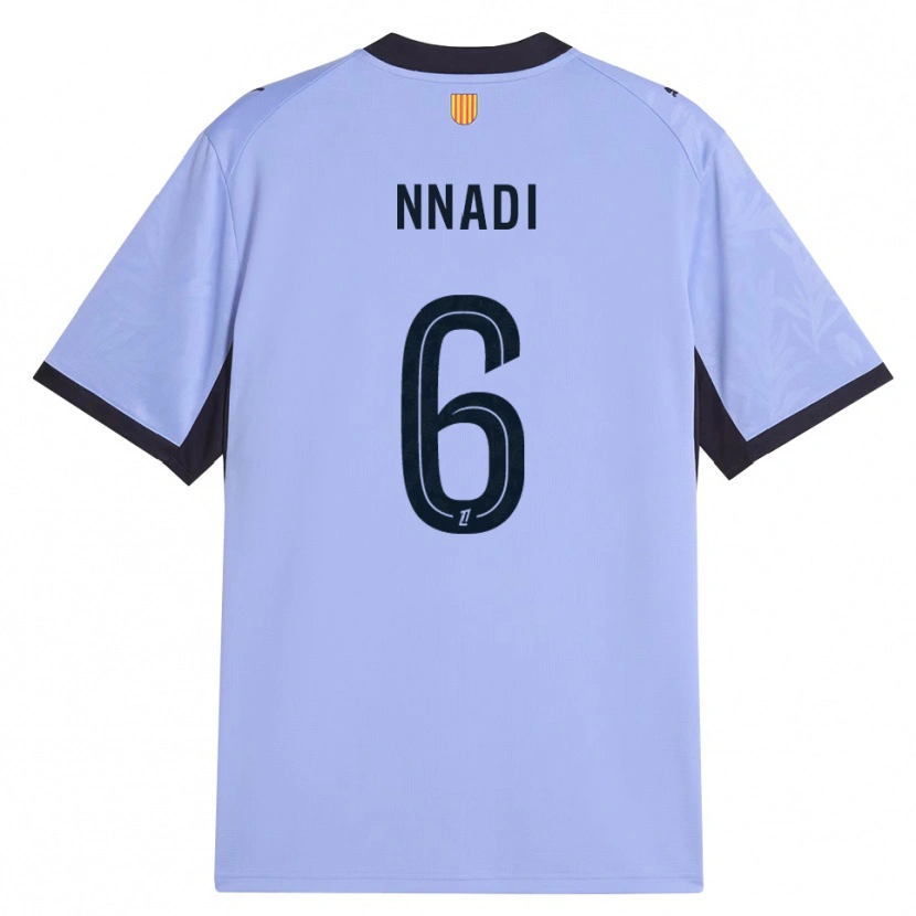 Danxen Mænd Tochukwu Nnadi #6 Lilla Sort Tredje Sæt Spillertrøjer 2026/27 Trøje T-Shirt