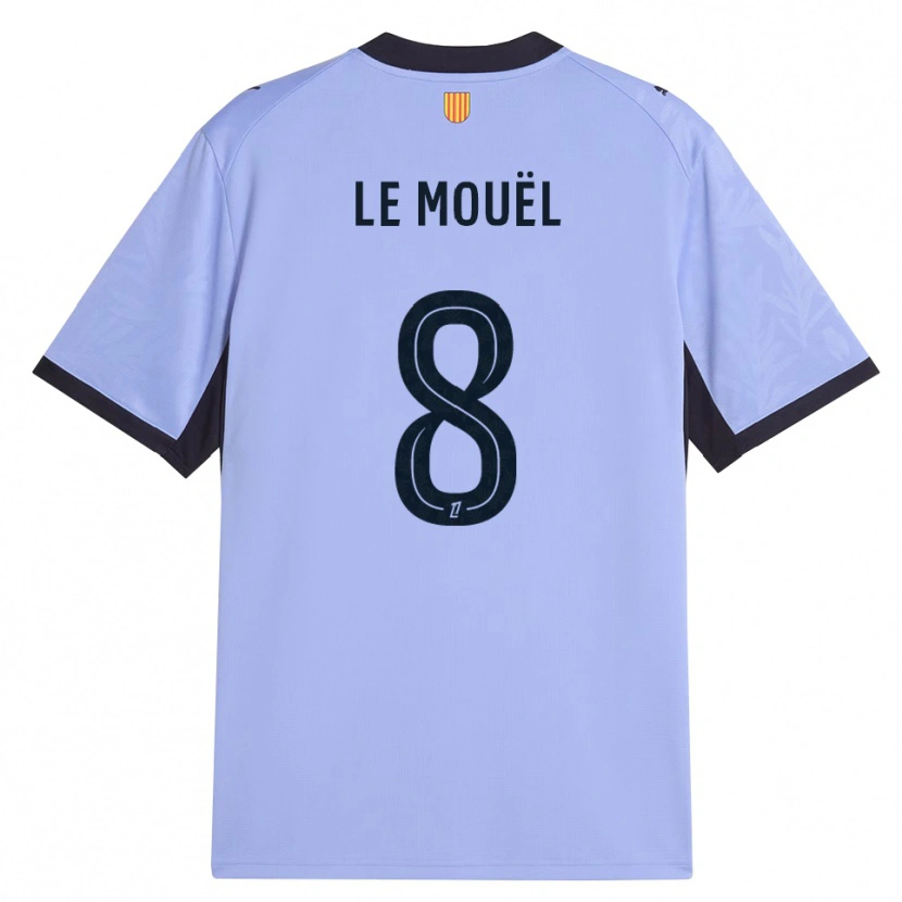 Danxen Mænd Margaux Le Mouël #8 Lilla Sort Tredje Sæt Spillertrøjer 2026/27 Trøje T-Shirt