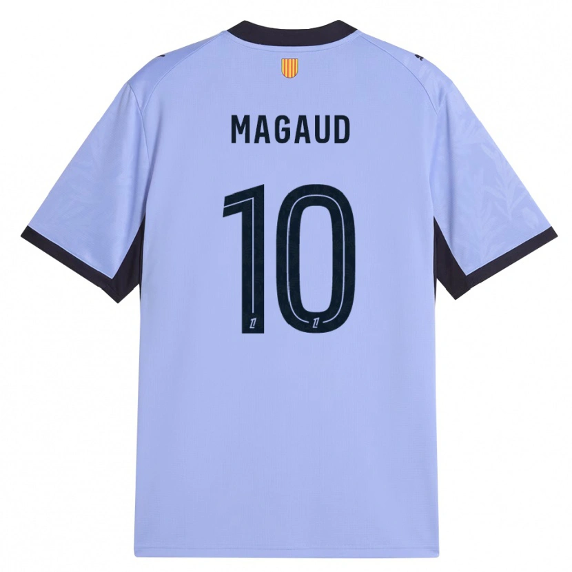 Danxen Mænd Kyle Magaud #10 Lilla Sort Tredje Sæt Spillertrøjer 2026/27 Trøje T-Shirt