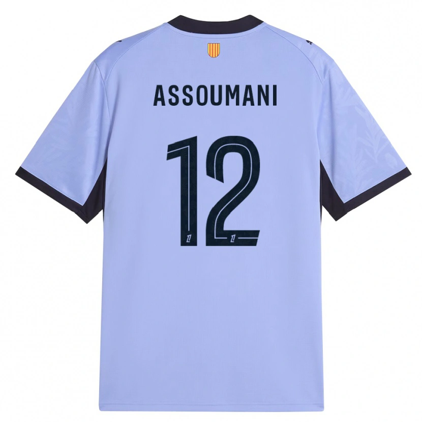 Danxen Mænd Saïfi Assoumani #12 Lilla Sort Tredje Sæt Spillertrøjer 2026/27 Trøje T-Shirt