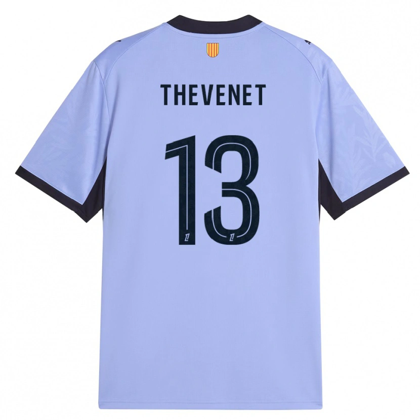 Danxen Mænd Maxence Thevenet #13 Lilla Sort Tredje Sæt Spillertrøjer 2026/27 Trøje T-Shirt