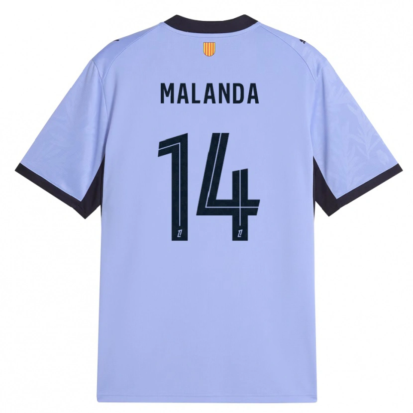 Danxen Mænd Jephthe Malanda #14 Lilla Sort Tredje Sæt Spillertrøjer 2026/27 Trøje T-Shirt