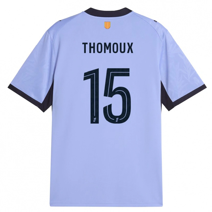 Danxen Mænd Esteban Thomoux #15 Lilla Sort Tredje Sæt Spillertrøjer 2026/27 Trøje T-Shirt