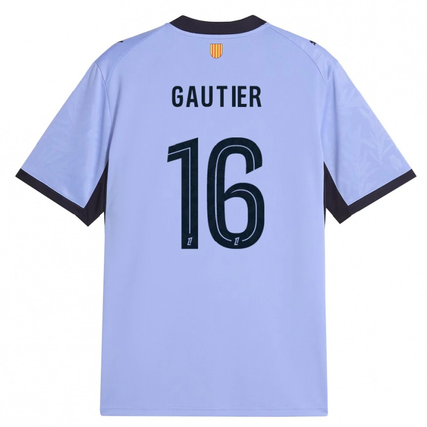 Danxen Mænd Elisa Gautier #16 Lilla Sort Tredje Sæt Spillertrøjer 2026/27 Trøje T-Shirt